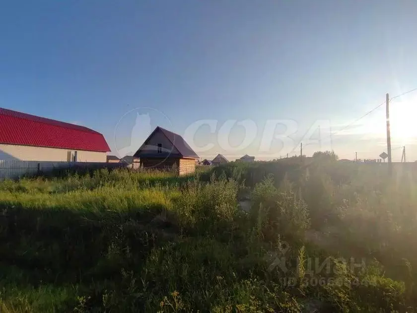 Участок в Тюменская область, Тюменский район, с. Чикча ул. Строителей ... - Фото 1