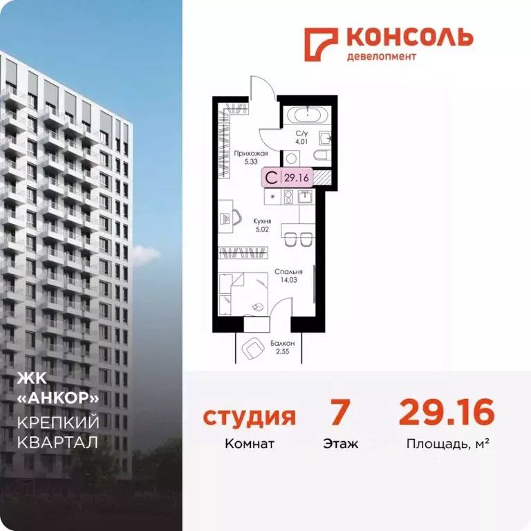 Студия Нижегородская область, Нижний Новгород 15-й Канавинского района ... - Фото 1