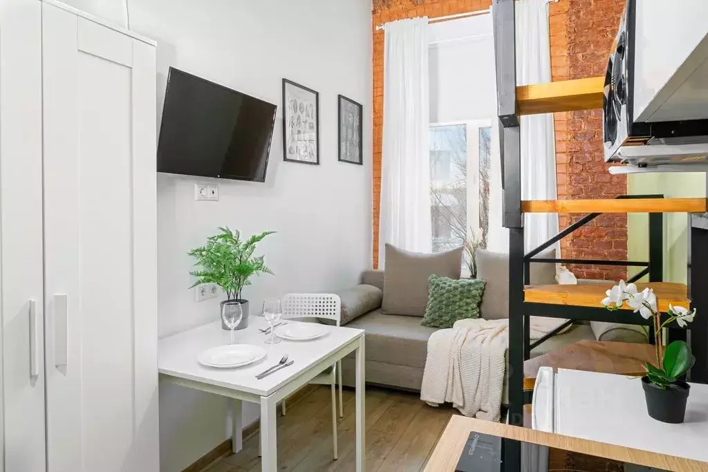 Студия Санкт-Петербург ул. Правды, 17 (16.0 м) - Фото 1