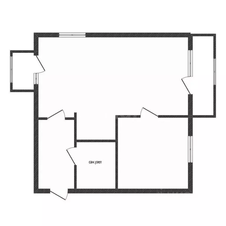 1-к кв. Алтайский край, Бийск ул. Разина, 102 (31.7 м) - Фото 2