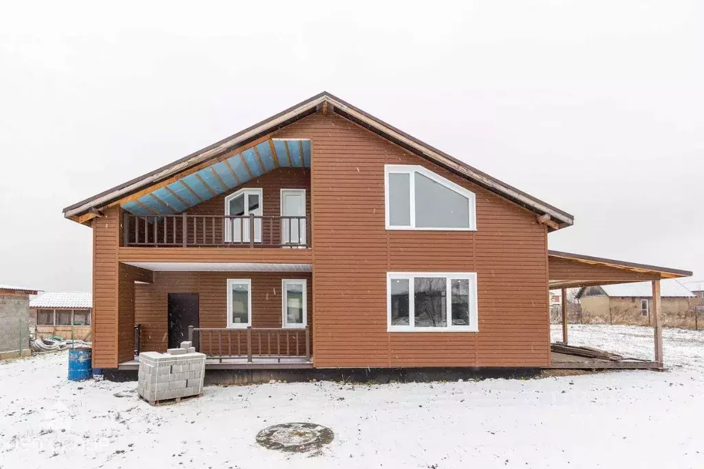 Дом в Хабаровский край, Хабаровский район, Тополевское с/пос, с. ... - Фото 1