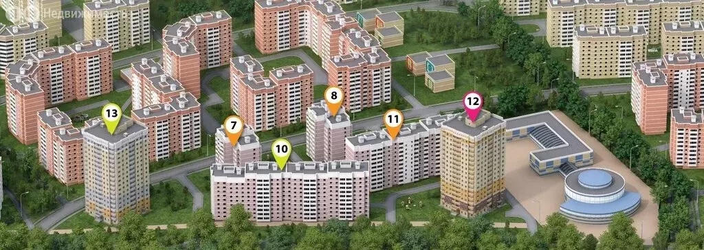 Квартира-студия: Владимир, Новгородская улица, 3 (24 м) - Фото 1