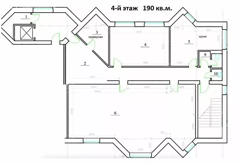 Офис (190 м) - Фото 1