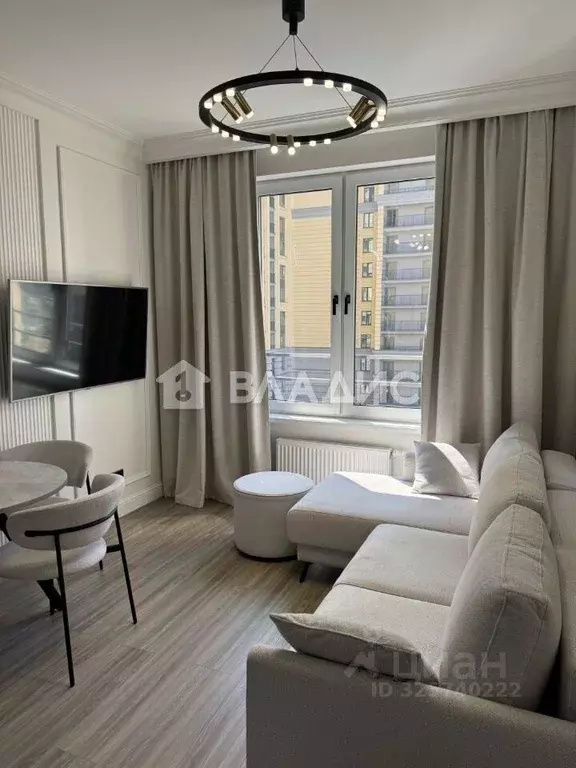 1-к кв. Санкт-Петербург Октябрьская наб., 40 (34.2 м) - Фото 1