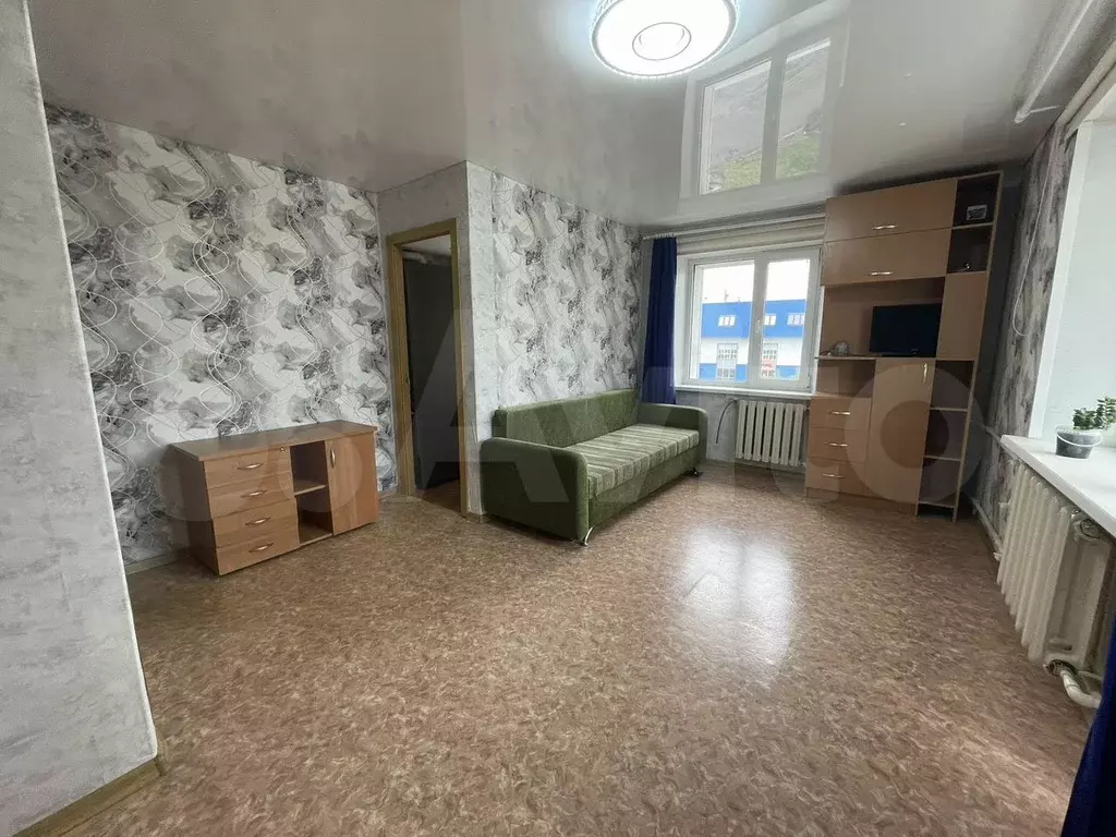 1-к. квартира, 29,6 м, 4/4 эт. - Фото 1
