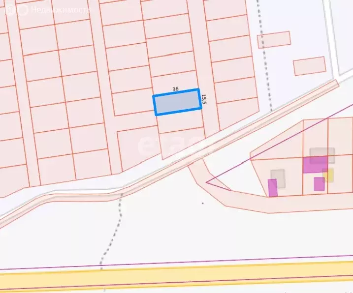 Участок в Саки, СНТ Юбилейное - 2 (5.55 м) - Фото 1