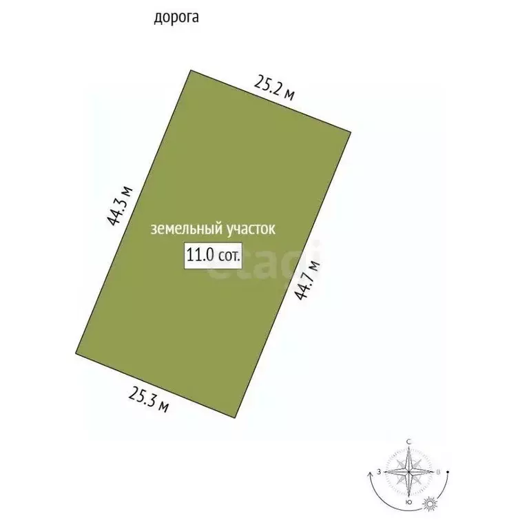 Участок, 11 сот., сельхоз (снт или днп) - Фото 2