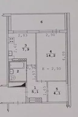 Продаётся 1-к квартира, 34.8 м - Фото 0