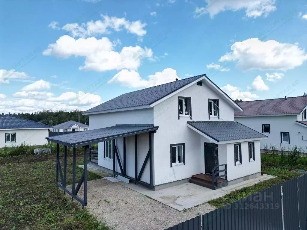 Дом в Калужская область, Боровский муниципальный округ, Совьяки с/пос, ... - Фото 2