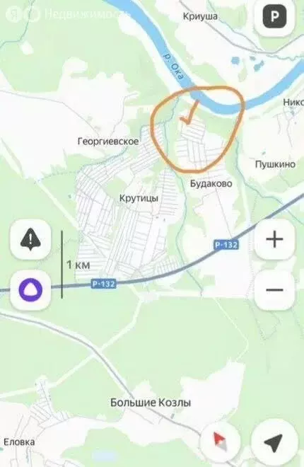 Участок в Калужская область, Перемышльский муниципальный округ, ... - Фото 2