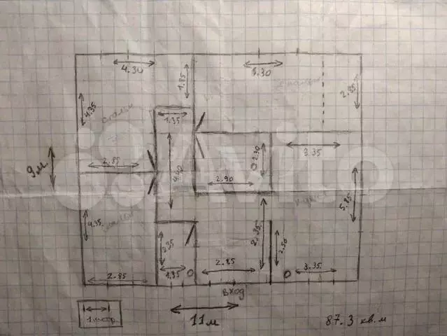 Дом 83,7 м на участке 6,4 сот. - Фото 0