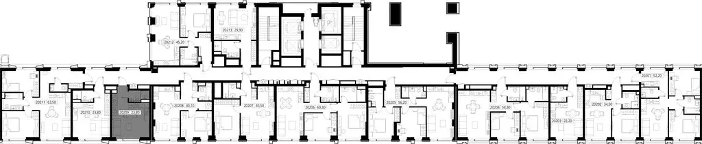 Квартира-студия: Москва, ЖК Ситизен, к2 (23.8 м) - Фото 1
