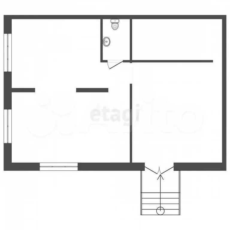 Продам торговое помещение, 58 м - Фото 0