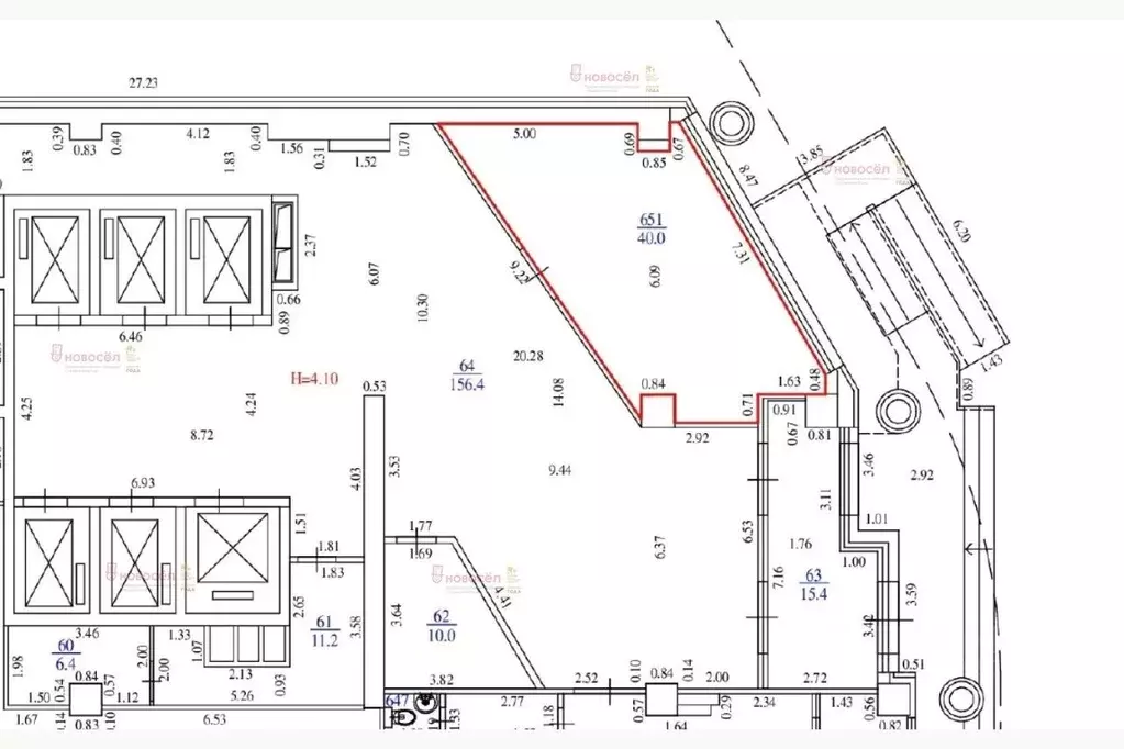 Торговая площадь в Свердловская область, Екатеринбург ул. Геологов, 10 ... - Фото 2