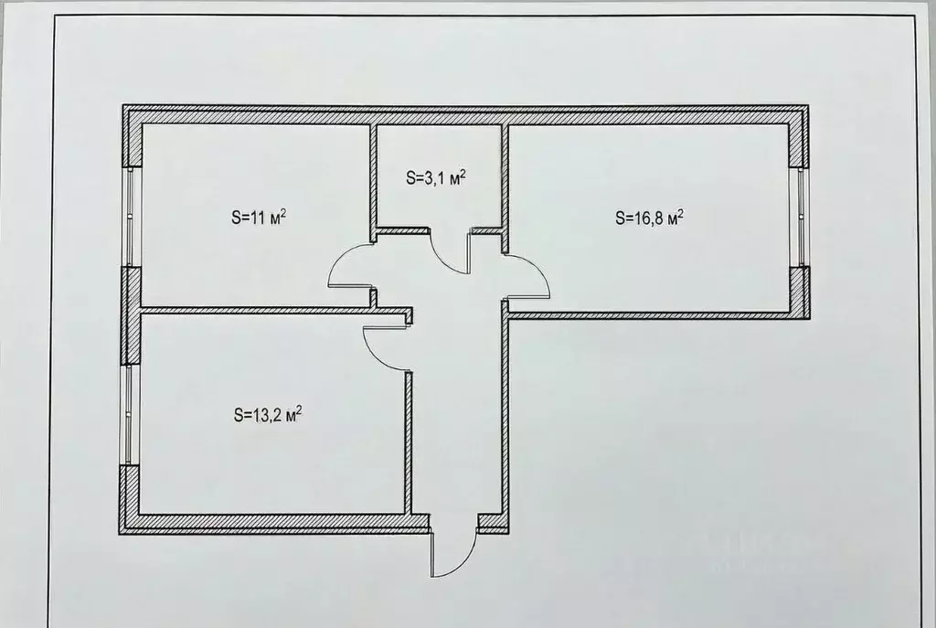 2-к кв. Москва Кутузовский просп., 5/3К2 (50.0 м) - Фото 2