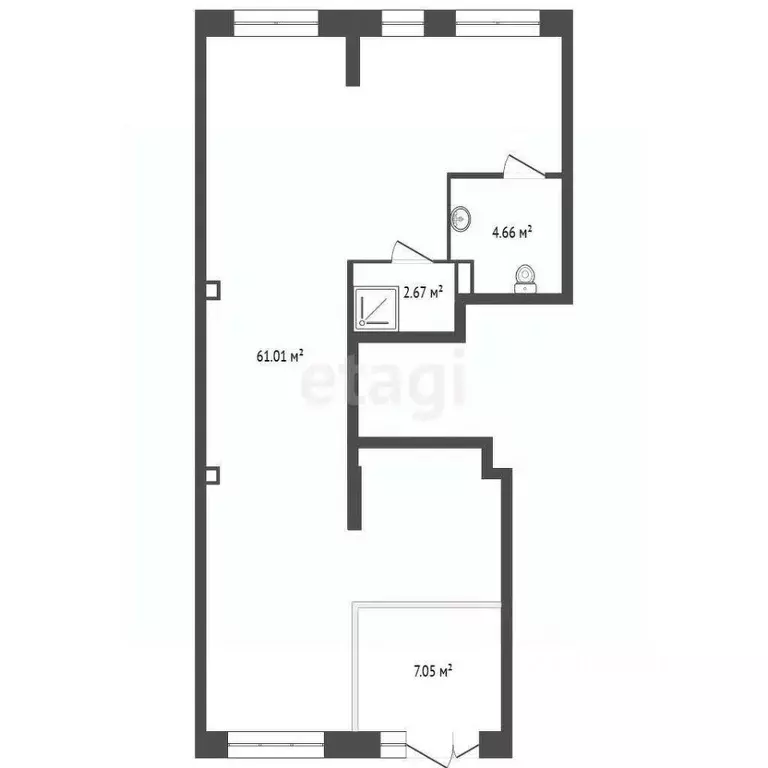 Помещение свободного назначения в Тюменская область, Тюмень Чаркова 72 ... - Фото 0