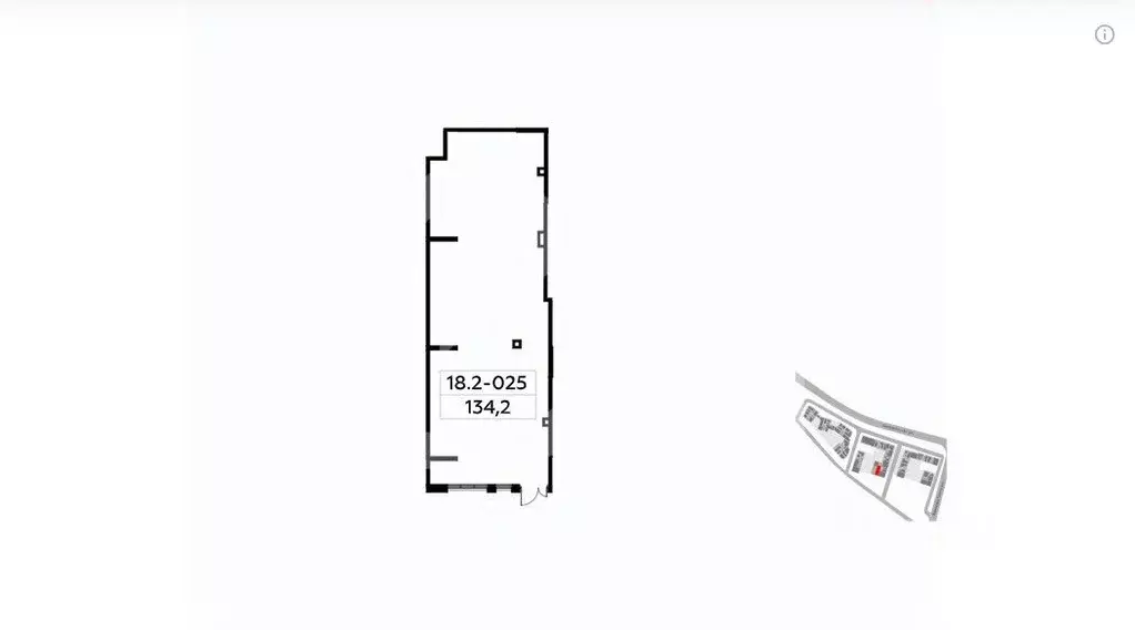 Торговая площадь в Москва Скандинавия жилой комплекс, 18.2.3 (134 м) - Фото 2
