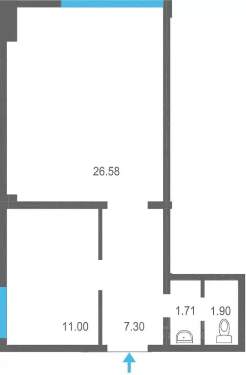 Помещение свободного назначения в Крым, Ялта ул. Кирова, 8/12 (48 м) - Фото 0