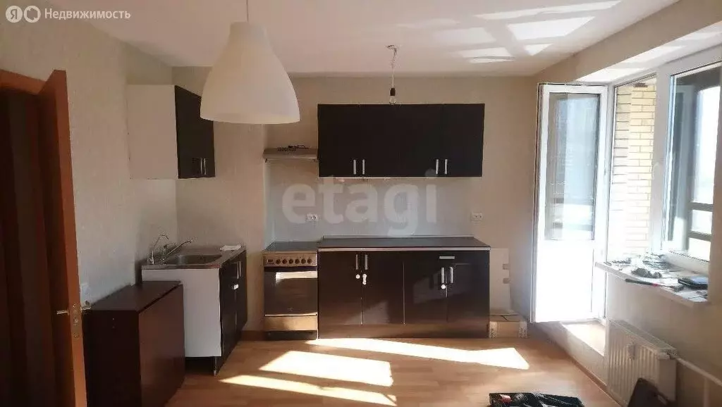 Квартира-студия: посёлок Парголово, Заречная улица, 45к2 (28.4 м) - Фото 1