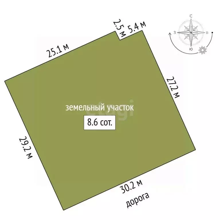 Участок в Ленинградская область, Всеволожский район, Юкковское с/пос, ... - Фото 2