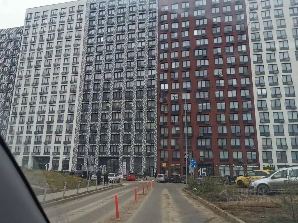 1-к кв. Московская область, Ленинский городской округ, д. Сапроново, ... - Фото 2