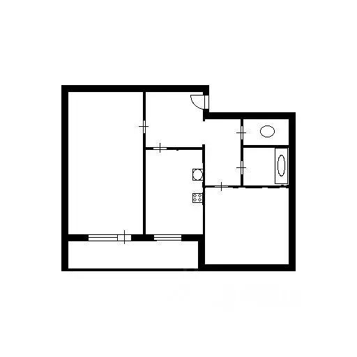 2-к кв. Санкт-Петербург ул. Дмитрия Устинова, 4К1 (54.0 м) - Фото 1