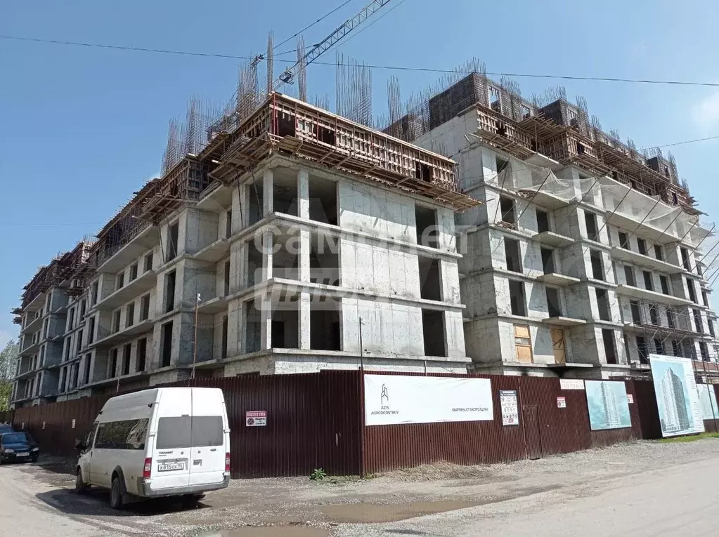1-к. квартира, 56,9 м, 17/20 эт. - Фото 0