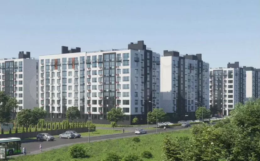 3-к. квартира, 75м, 2/9эт. - Фото 1