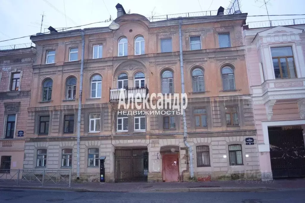 2-к кв. Санкт-Петербург ул. Рылеева, 39 (56.4 м) - Фото 2