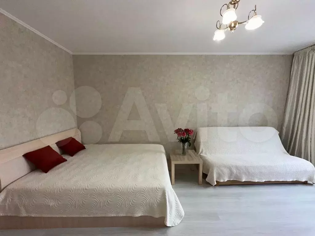 1-к. квартира, 42 м, 4/17 эт. - Фото 1
