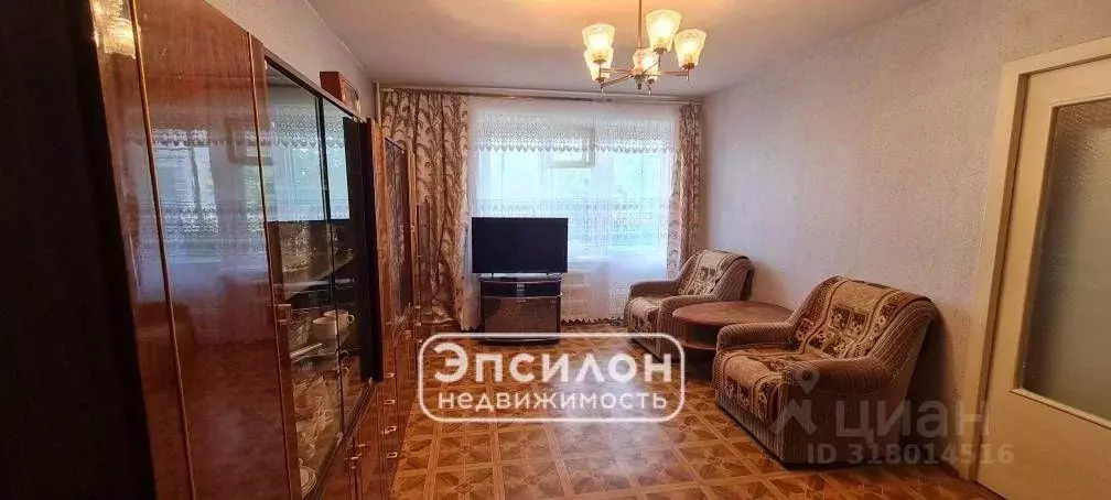 2-к кв. Курская область, Курск ул. Чернышевского, 72 (46.4 м) - Фото 1