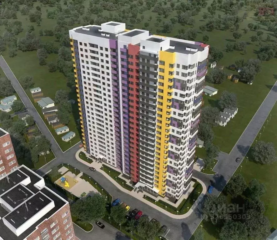 1-к кв. Самарская область, Самара Конноармейская ул., 26 (49.7 м) - Фото 2