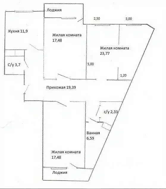 3-к кв. Оренбургская область, Оренбург Салмышская ул., 72/2 (102.6 м) - Фото 2