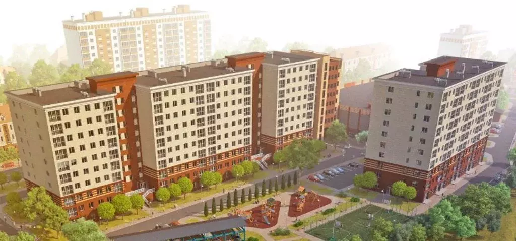 1-комнатная квартира: Калининград, улица Юрия Гагарина, 16Г (38 м) - Фото 2