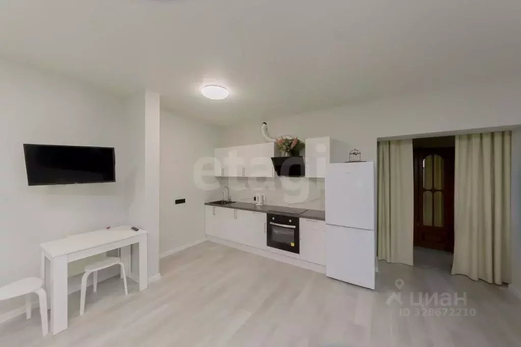 Студия Тюменская область, Тюмень Войновка мкр, ул. Энергостроителей, ... - Фото 1