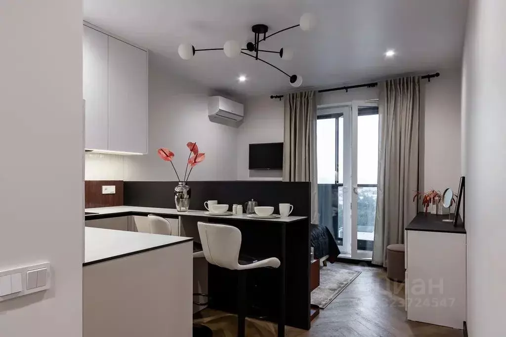 Студия Санкт-Петербург ул. Типанова, 22 (25.0 м) - Фото 2