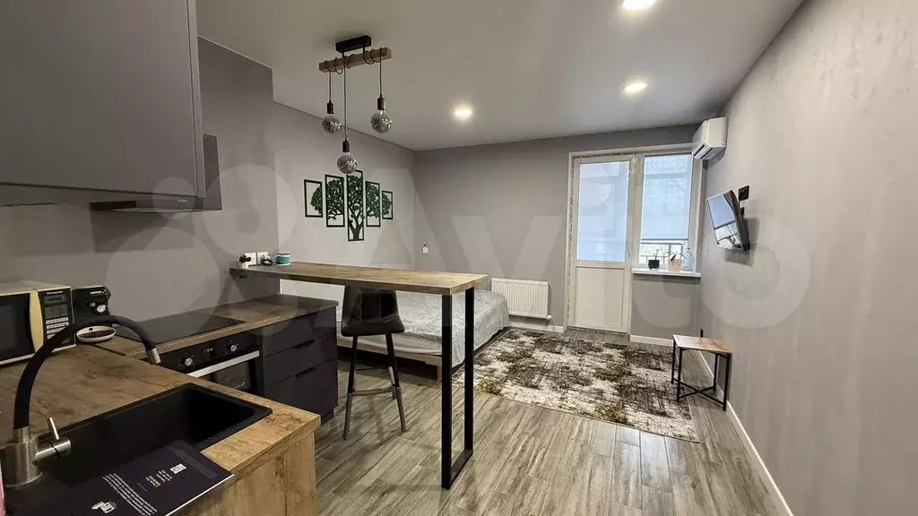 Квартира-студия, 30 м, 16/24 эт. - Фото 1