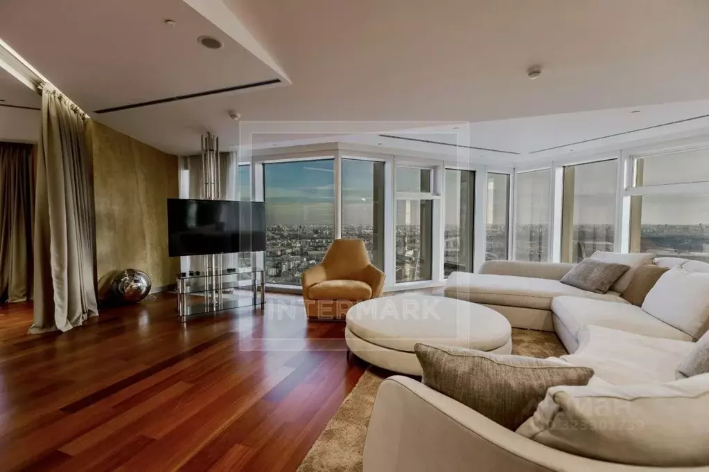 3-к кв. Москва 1-й Красногвардейский проезд, 15 (202.0 м) - Фото 2