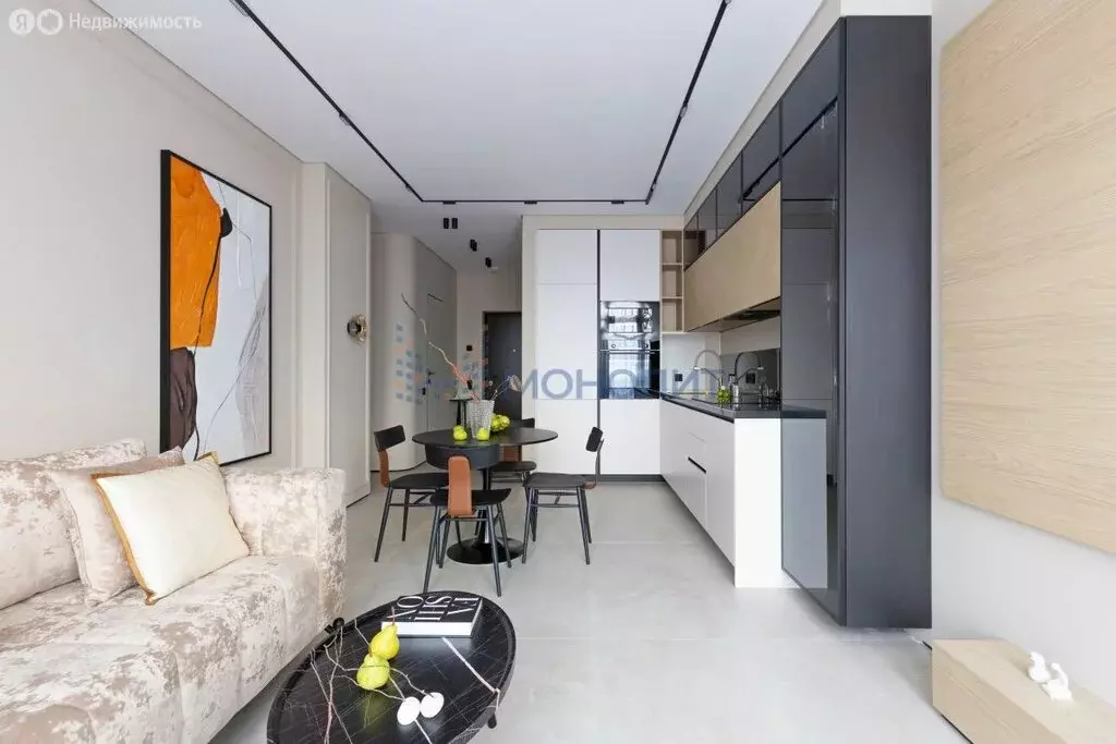 2-комнатная квартира: Нижний Новгород, улица Владимира Высоцкого, 1 ... - Фото 1