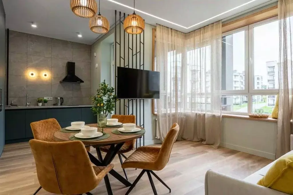 1-к кв. Калининградская область, Светлогорск Ольховая ул., 32к13 (52.0 ... - Фото 1