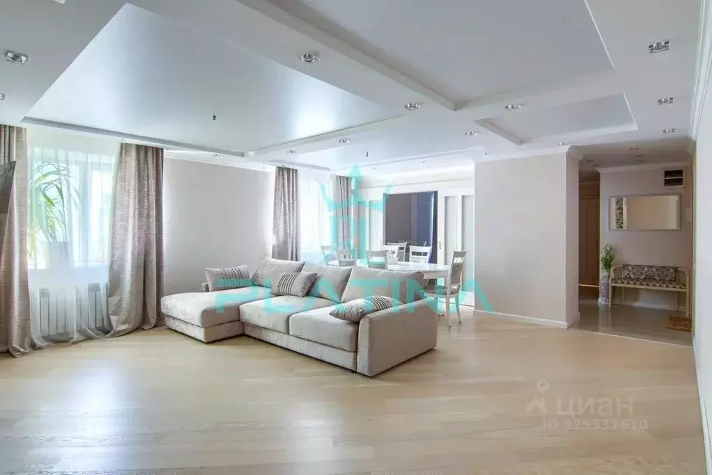 3-к кв. Татарстан, Казань ул. Хади Такташа, 41 (130.0 м) - Фото 1