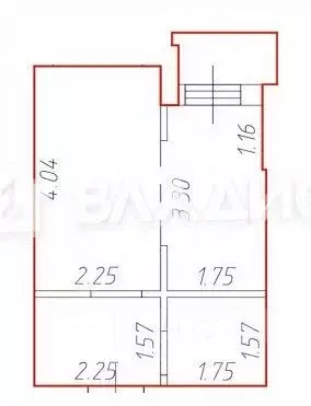 Студия Калининградская область, Светлогорск Яблоневая ул., 11 (22.0 м) - Фото 2