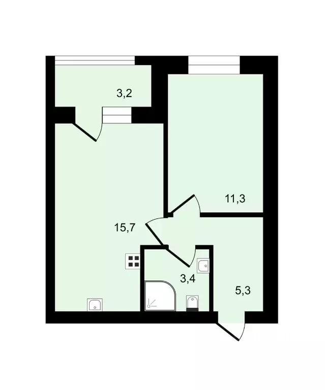 1-к кв. Владимирская область, Суздаль Советская ул., 27А (37.2 м) - Фото 1