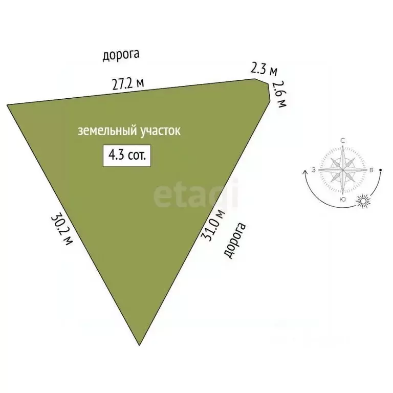 Участок в Тюменская область, Тюменский муниципальный округ, Каменское ... - Фото 1