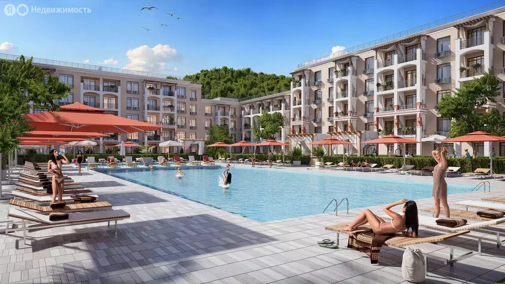 2-комнатная квартира: село Сукко, жилой комплекс Кипарис (55.8 м) - Фото 2