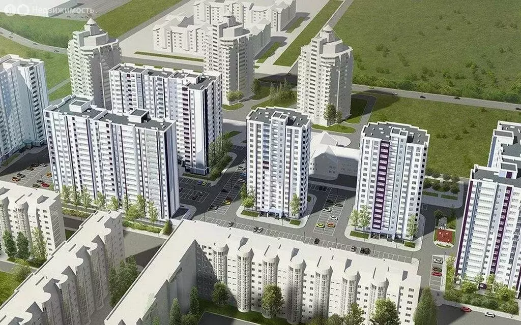 Квартира-студия: Волгоград, улица имени Ивана Морозова, 4 (50.2 м) - Фото 1