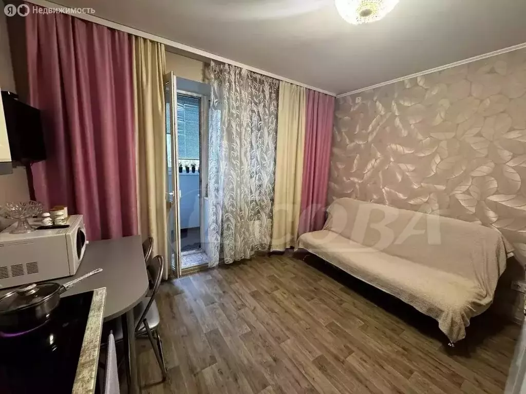 Квартира-студия: Тюмень, Газопромысловая улица, 8 (23 м) - Фото 0