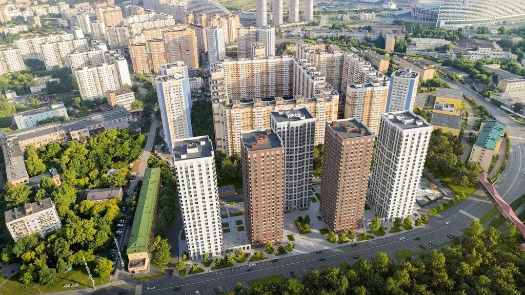 2-комнатная квартира: москва, улица маргелова, 3к1 (57 м) - Фото 1