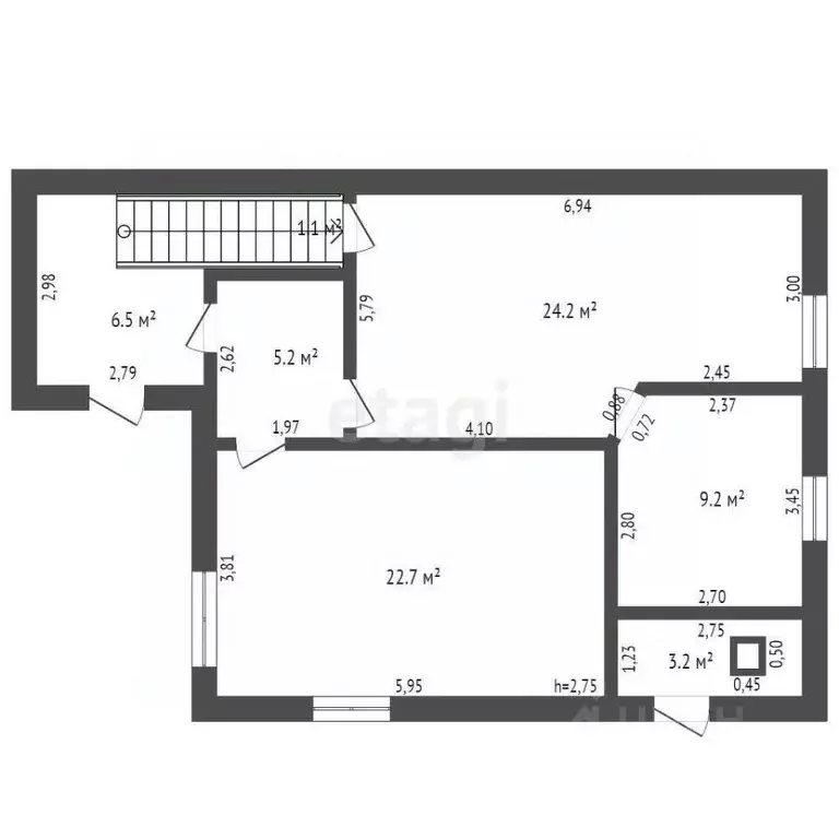 Дом в Кемеровская область, Ленинск-Кузнецкий ул. 7 Ноября, 32Б (146 м) - Фото 1
