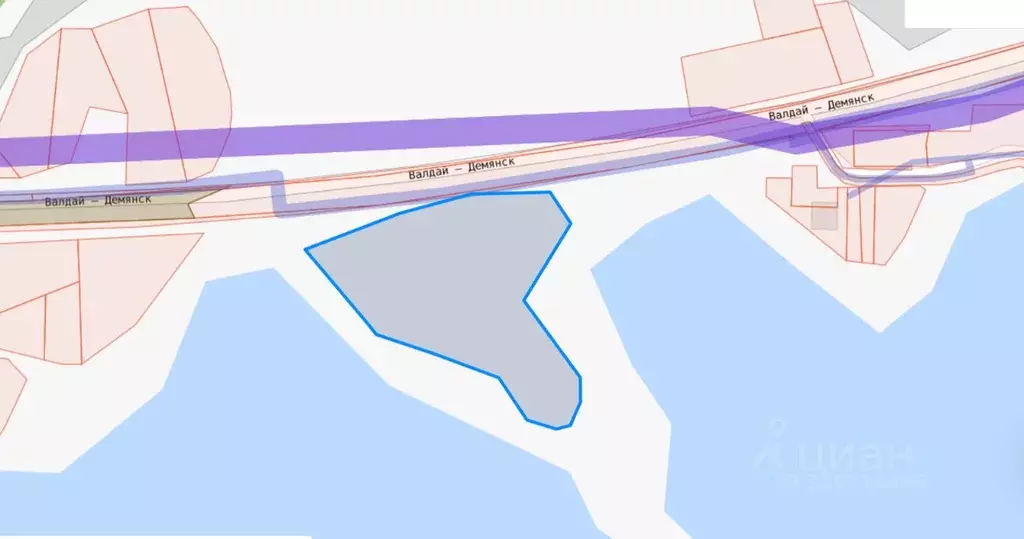 Участок в Новгородская область, Валдайский район, Ивантеевское с/пос, ... - Фото 2